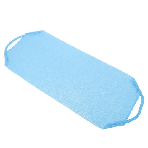 CIYODO Doppelseitiges Peeling Badetuch mit Intensivem Peeling Starkem Reinigungstuch für Männer und Frauen Hautfreundliches Langlebiges Körper Schrubbuch in Elegantem Blau von CIYODO