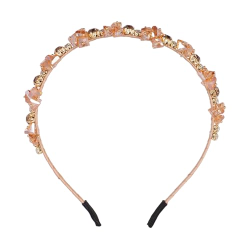 CIYODO Elegantes Strass haarband Damen Haarschmuck mit Kristallen Modischer Haarreif für Hochzeit Party und Alltag Stilvolles Stirnband für Frauen und Mädchen von CIYODO
