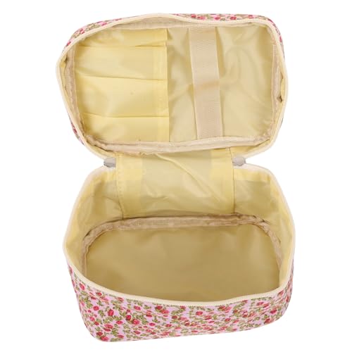 CIYODO Große Kosmetiktasche für Damen mit Viel Stauraum Multifunktionaler Make Up Organizer aus Strapazierfähigem Polyester Tragbar für Reise und Alltag Lippenstift Tasche für Handtasche von CIYODO