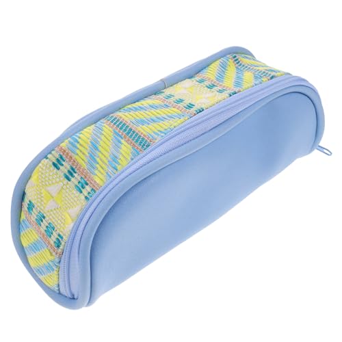 CIYODO Großes Pencil Organizer Case Mäppchen mit Reißverschluss Tragbare Reißfeste Stifteetui Tasche für Schüler und Büro Multifunktionaler Blauer Stiftköcher zur Ordentlichen von CIYODO