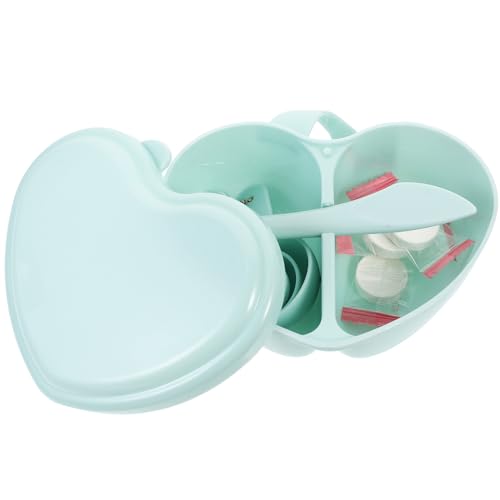 CIYODO Herzförmiges DIY Gesichtsmaske mit Schale Löffel Leichtes Material Tragbar für Zuhause und Professionelle Beauty salons Einfach zu Reinigen und Anwenden Zufällige Zufällige Farbe von CIYODO