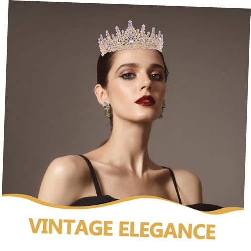 CIYODO Hochzeitskrone Braut Haarschmuck Strass Tiara Brautjungfer Party Kopfschmuck Damen Festlicher Haarschmuck für Hochzeit Geburtstag Abschlussball CIYODO Hochzeitskrone Braut Haarschmuck Strass Tiara Brautjungfer Party Kopfschmuck Damen Festlicher Haarschmuck für Hochzeit Geburtstag Abschlussball von CIYODO
