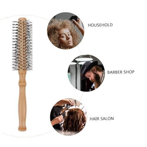 CIYODO Holz Rundbürste für Haarstyling Langlebiger Holzgriff Sanfte Massagewirkung Entwirrt und Pflegt Haare Multifunktional für Haarbehandlung und Styling als für Frauen CIYODO Holz Rundbürste für Haarstyling Langlebiger Holzgriff Sanfte Massagewirkung Entwirrt und Pflegt Haare Multifunktional für Haarbehandlung und Styling als für Frauen von CIYODO