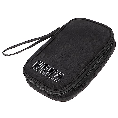 CIYODO Kabel-organisator Aus Polyestermaterial Leicht Und Robust Für Reisen Und Büro Für Ladekabel Adapter Powerbank Und Tablets Elektronik-Organizer Mit Großem Fassungsvermögen von CIYODO