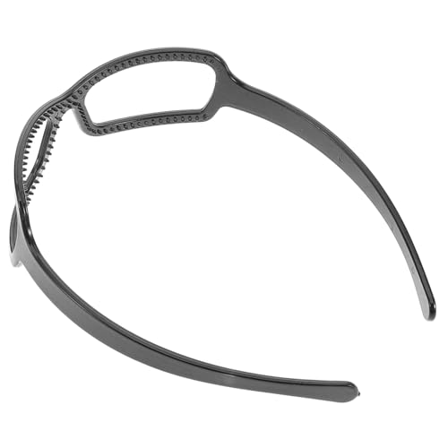 CIYODO Leichter Langlebiger Kunststoff haarreif für Damen Komfortables Druckfreies Stirnband mit Elegantem Brillenrahmen design Vielseitig für Alltag Make up und Spa Geeignet von CIYODO