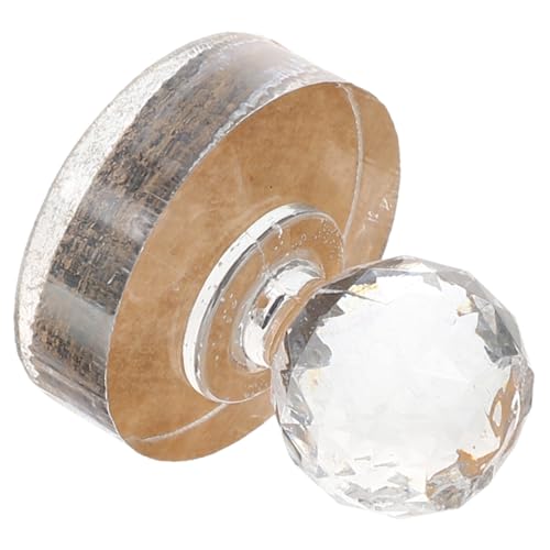 CIYODO Lidschatten Pressstempel aus Langlebigem Acryl Runder Pressstempel für Make Up Paletten Glatte Oberfläche für Kompaktform Leicht und Tragbar zum Nachfüllen und Fixieren von CIYODO