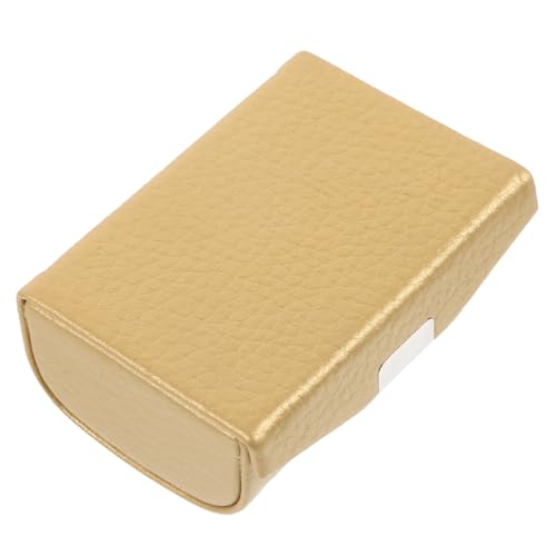 CIYODO Lippenstifthalter Kosmetiktasche Tragbar mit Spiegel Goldfarbenes Muster Elegant Lippenstifthalter Organizer Leicht und Robust Für Makeup Unterwegs und Zuhause von CIYODO