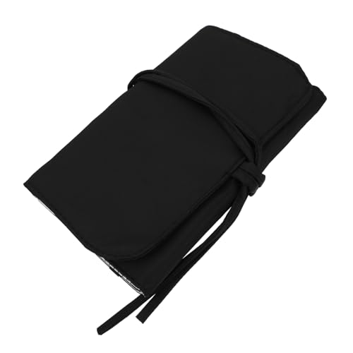 CIYODO Make Up Pinsel Organizer Tasche Wasserabweisend Großer Kosmetik Pinsel Aufbewahrungsbeutel Reise Kulturbeutel für Damen Mädchen von CIYODO