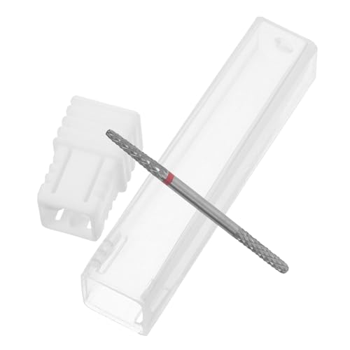 CIYODO Maniküre Nagelfräser Wolframstahl Bohrer Präzise Kegelförmig Polierkopf für Frauen DIY Nail Art Entfernt Abgestorbene Haut Geeignet für Elektrische Nagelbohrer Nagelstudio Zuhause von CIYODO