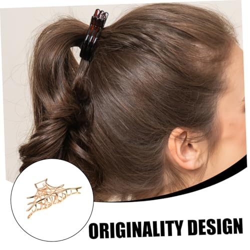 CIYODO Metall Schwarzer Spinnenweb Haarspange Dekorative Krallenklammer für Frauen Stark Haltender Spiderweb Haarklammer Geeignet für Dickes und Dünnes Haar bei Party Halloween und von CIYODO