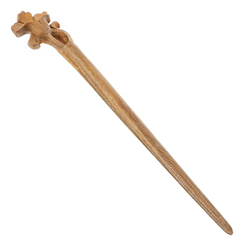 CIYODO Multifunktionale Chinesische Holz Haarnadel aus Leichtem Langlebigem Sandelholz mit Kunstvoller Gravur Traditioneller Haarstab für Damen Geeignet für Alltag Partys Cosplay und von CIYODO