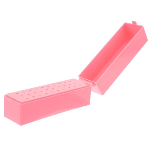 CIYODO Nagelbohrer Halter Aufbewahrungsbox Nagelfräser Organizer Maniküre Werkzeughalter Tragbar für Nail Art und Profi Nail Drill Bits Display Stand von CIYODO