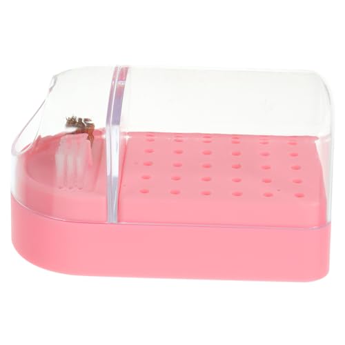 CIYODO Nagelfräser Aufbewahrungsbox mit Transparentem Deckel Nagelkunst Schleifkopf Organizer für Maniküre Pediküre Praktisches Nail Drill Bit Etui für Heimgebrauch und DIY Nagelpflege von CIYODO