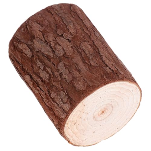 CIYODO Natürlicher Holzstumpf Kerzenhalter Rustikaler Holz kerzenständer Dekorativer Teelichthalter für Tischdeko Hochzeit Party und Gemütliche Wohnräume von CIYODO