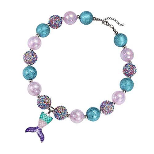 CIYODO Perlenkette Halsketten Für Meerjungfrau Halsband Strang Perlenschmuck Mädchenhalskette Meerjungfrau Halskette Mädchen Halskette Bunte Halskette Klein Zufällige Farbe CIYODO Perlenkette Halsketten Für Meerjungfrau Halsband Strang Perlenschmuck Mädchenhalskette Meerjungfrau Halskette Mädchen Halskette Bunte Halskette Klein Zufällige Farbe von CIYODO