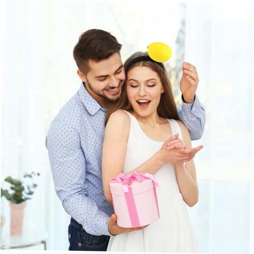 CIYODO Plüsch Zitronen Haarreif Früchte Design Lustiger Haarschmuck für Erwachsene Weicher Kostüm Haarreifen für Party Fasching Urlaub von CIYODO