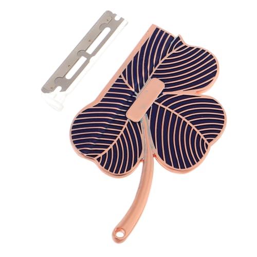 CIYODO Präziser Damen Augenbrauenrasierer Shamrock Design Wiederverwendbarer Gesichtstrimmer für Sanfte Haarentfernung für Anfänger und Präzises Styling von CIYODO