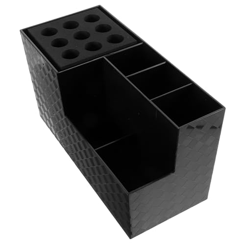 CIYODO Professioneller Haarscherenhalter und Kamm Organizer aus Robustem Material Großer Kapazität Multifunktional für und Heimgebrauch Leicht und Platzsparend Schwarz von CIYODO