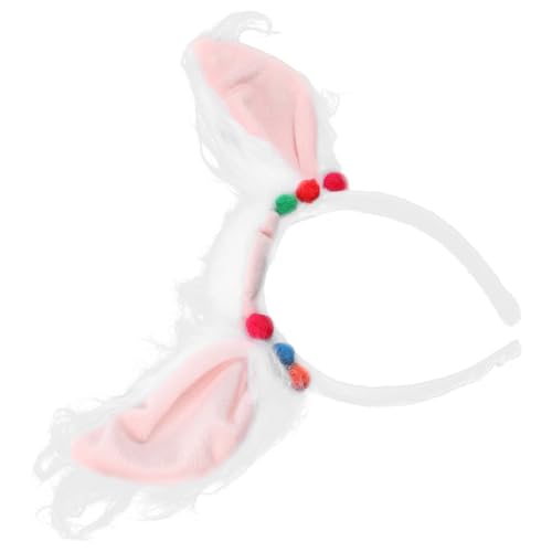 CIYODO Realistisches Alpaka Ohr Stirnband für Erwachsene Weiches Bequemes Cosplay Kopfschmuck Accessoire Langlebig und Hautfreundlich für Kostüm und Partyverwendung von CIYODO