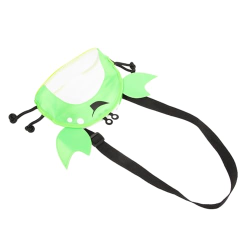 CIYODO Strandtasche Muscheltasche aus Leichtem Mesh PVC Kompakte Handtasche für Jungen und Mädchen Multifunktional für Handtücher und Badezubehör für Familienurlaub und Outdoor von CIYODO