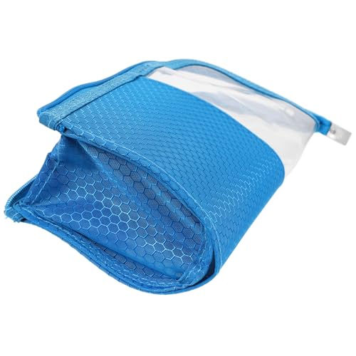 CIYODO Transparente Kosmetiktasche Reise Make up Bag mit Reißverschluss Makeup Pinsel Organizer für Damen und Reisen Kompakt und Praktisch von CIYODO