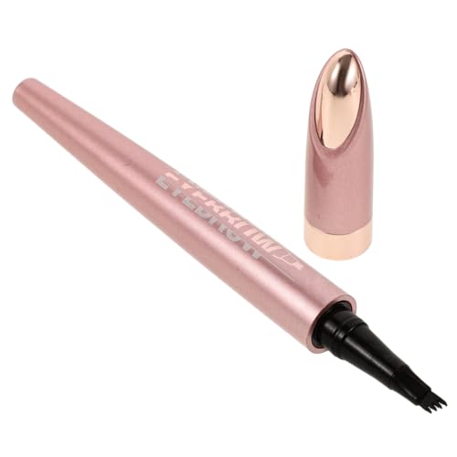 CIYODO Wasserdichter Microblading Augenbrauenstift Gold Präziser Flüssigstift für Natürlich Ausdrucksvolle Langanhaltende Wischfeste Augenbrauen für Smudgeproof Make up von CIYODO