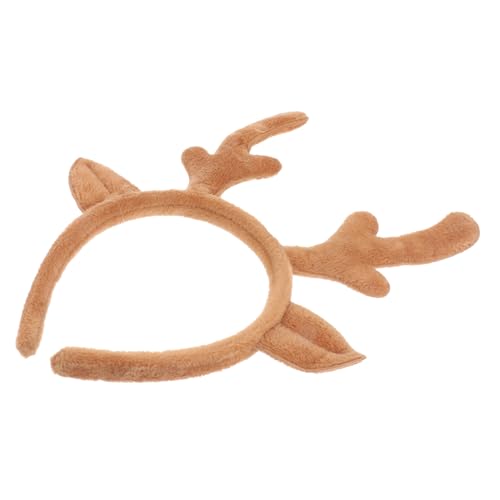CIYODO Weihnachts Haarreif Rentier Geweih Weich und Bequem Passend Party Kopfschmuck für Geburtstag Karneval Cosplay von CIYODO