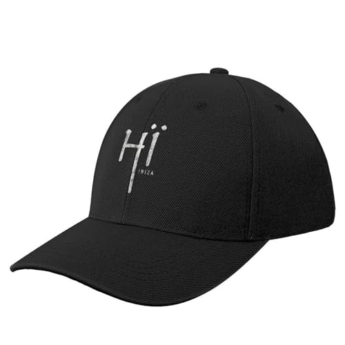 CIZIEOE Baseball Kappe Baseball Cap Hi Ibiza (Weiß) Baseball Cap Mann Caps schwarz Elegante Damen Hüte Männer von CIZIEOE