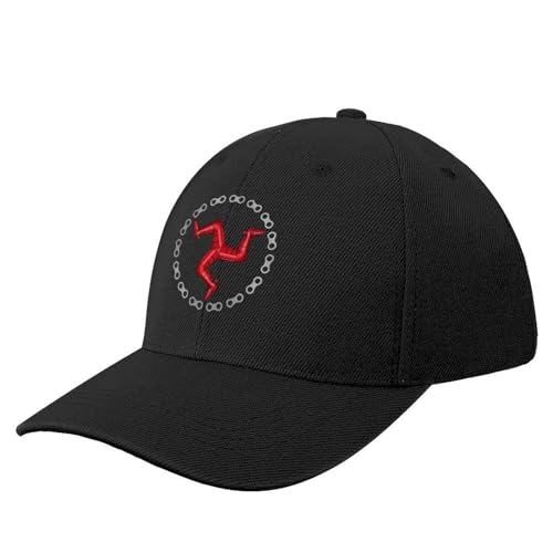 CIZIEOE Baseball Kappe Baseball Cap Isle of Man Chain Cap Baseball Cap Luxusmütze Streetwear Caps für Damen und Herren CIZIEOE Baseball Kappe Baseball Cap Isle of Man Chain Cap Baseball Cap Luxusmütze Streetwear Caps für Damen und Herren von CIZIEOE