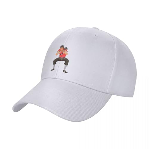 CIZIEOE Baseball Kappe TF2 Scout Schadenfreude Baseball Cap Golf Cap Boonie Hüte Mode Thermo Visier Damen Strand Outlet 2023 Herren Geschenk von CIZIEOE