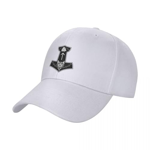 CIZIEOE Baseball Kappe Wolf Viking Symbol Baseball Kappe Haube Strand Baseball Kappe Männer Frauen Geschenk CIZIEOE Baseball Kappe Wolf Viking Symbol Baseball Kappe Haube Strand Baseball Kappe Männer Frauen Geschenk von CIZIEOE