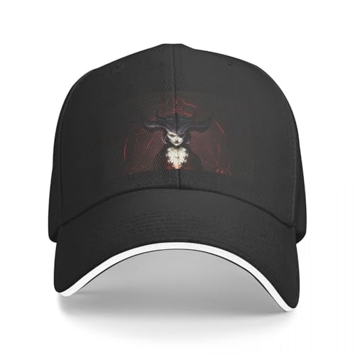 CIZIEOE Baseballmütze Basecap Diablo 4, BOOOOOM Baseball Cap Golf Cap Sport Cap Herren Caps Damen CIZIEOE Baseballmütze Basecap Diablo 4, BOOOOOM Baseball Cap Golf Cap Sport Cap Herren Caps Damen von CIZIEOE