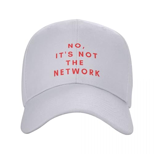 CIZIEOE Basecap Nein, es ist Nicht das Netzwerk Baseball Cap Pferd Hut Strand Tasche Caps für Frauen Männer von CIZIEOE