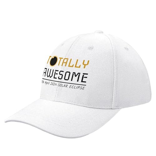 CIZIEOE Basecap Sonnenfinsternis - Totally Awesome Baseball Cap Sommerhut Wild Ball Hat Teehut Männlich Frauen CIZIEOE Basecap Sonnenfinsternis - Totally Awesome Baseball Cap Sommerhut Wild Ball Hat Teehut Männlich Frauen von CIZIEOE