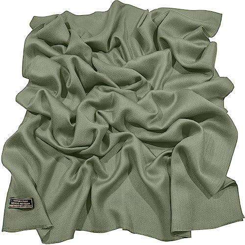 CJ Apparel Lorbeergrün Einfarbig Design Fringe Schal Fransenschal Wrap Stola Pashmina NEU CJ Apparel Lorbeergrün Einfarbig Design Fringe Schal Fransenschal Wrap Stola Pashmina NEU von CJ Apparel