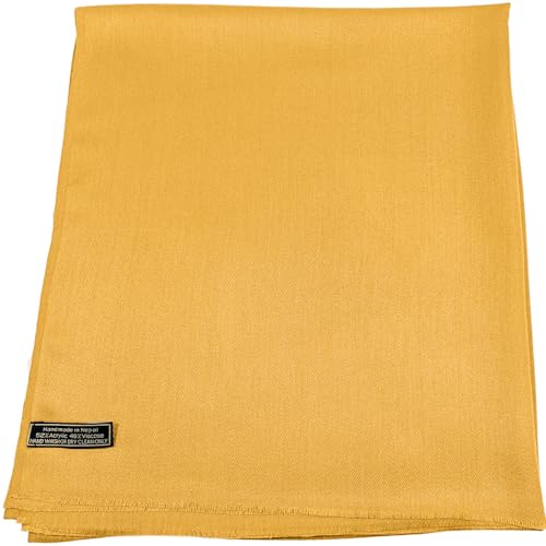 CJ Apparel Princeton Orange Einfarbig Design Fringe Schal Zweite Wahl FransenSchal Wrap Stola Pashmina NEU von CJ Apparel