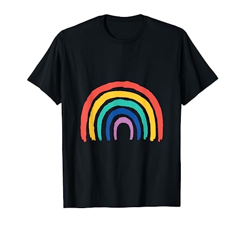 Kinder Regenbogen T-Shirt von CJ Merch