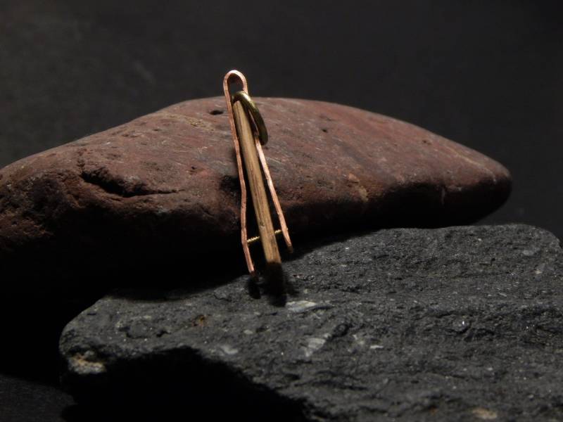 Bent Kupfer Und Eiche Anhänger Bent Kupfer Und Eiche Anhänger von CJEMetalWork