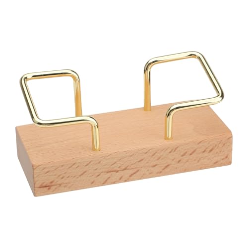 CJKDXDH Visitenkartenhalter Holz, Visitenkartenständer aus Walnussholz Schreibtisch Visitenkarten Aufbewahrung Visitenkartenbox Displaybox Visitenkartenhalter Holz Visitenkartenständer aus von CJKDXDH