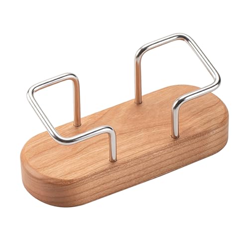 CJKDXDH Visitenkartenhalter Holz Visitenkartenständer Holz Visitenkartenhalter, Klassischer Visitenkartenständer Walnussholz für Schreibtisch Büro von CJKDXDH