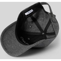 CK Calvin Klein Basecap mit Label-Patch in Anthrazit, Größe 1 von CK Calvin Klein