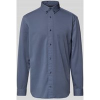CK Calvin Klein Comfort Fit Freizeithemd mit Button-Down-Kragen in Ocean, Größe XL von CK Calvin Klein