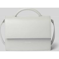 CK Calvin Klein Crossbody Bag mit Label-Print in Hellgrau, Größe 1 von CK Calvin Klein