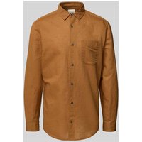 CK Calvin Klein Freizeithemd mit Knopfleiste in Hazel, Größe XL von CK Calvin Klein