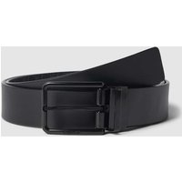 CK Calvin Klein Gürtel aus Leder mit Dornschließe in Black, Größe 95 von CK Calvin Klein