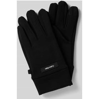 CK Calvin Klein Handschuhe mit Label-Detail in Black, Größe 1 von CK Calvin Klein