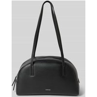 CK Calvin Klein Handtasche mit Label-Applikation Modell 'GLIDE' in Black, Größe 1 von CK Calvin Klein