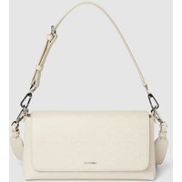 CK Calvin Klein Handtasche mit Label-Muster in Stein, Größe One Size von CK Calvin Klein