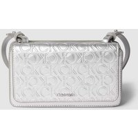 CK Calvin Klein Handtasche mit Logo-Muster in Silber, Größe One Size von CK Calvin Klein