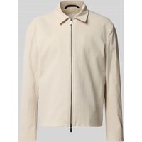 CK Calvin Klein Jacke mit Strukturmuster in Sand, Größe 54 von CK Calvin Klein